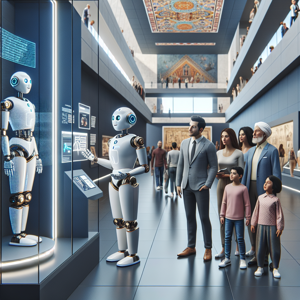AI rehberlerle interaktif müze gezileri: Geleceğin Kültürel Deneyimi